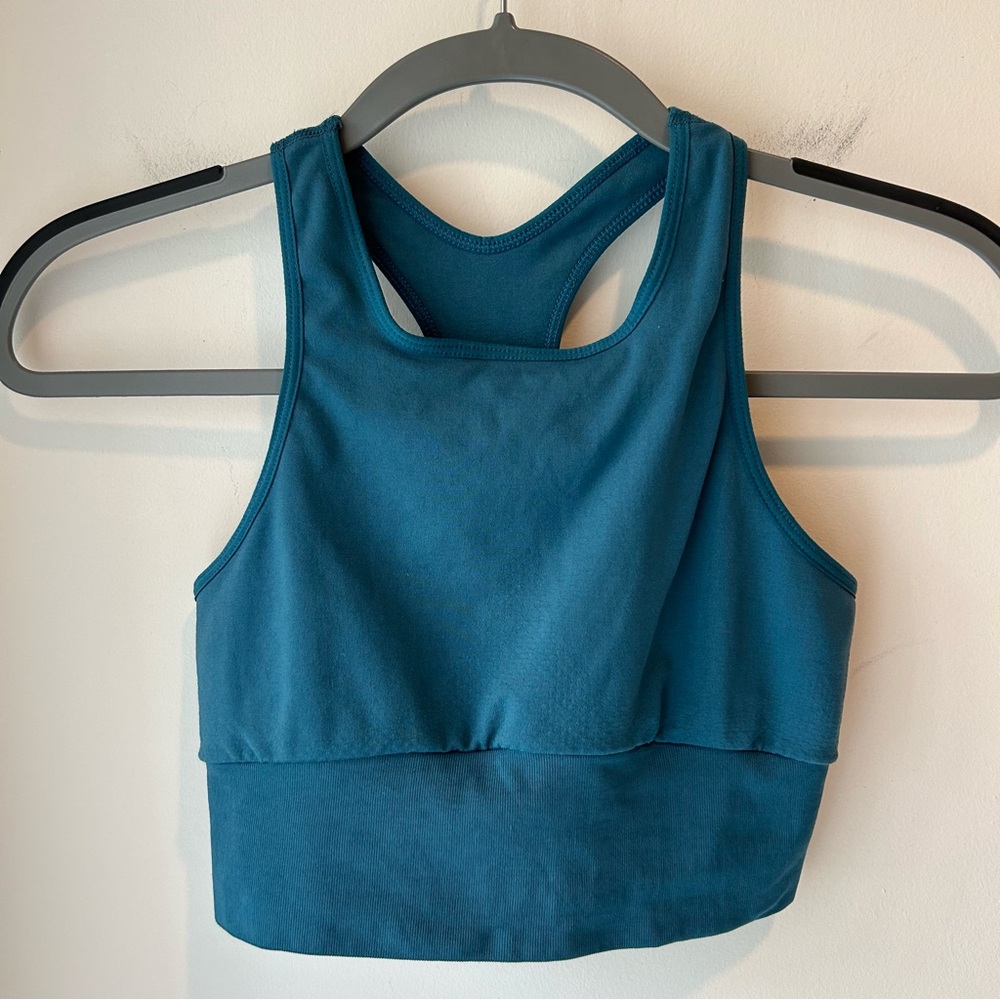 Free People Movement Every Single Time Bra Teal Blue Size XS/S - Picture 3 of 5